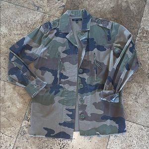 Kendall & Kylie camo jacket size small